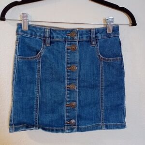 Almost Famous Too Girls Jean Skirt **EUC**